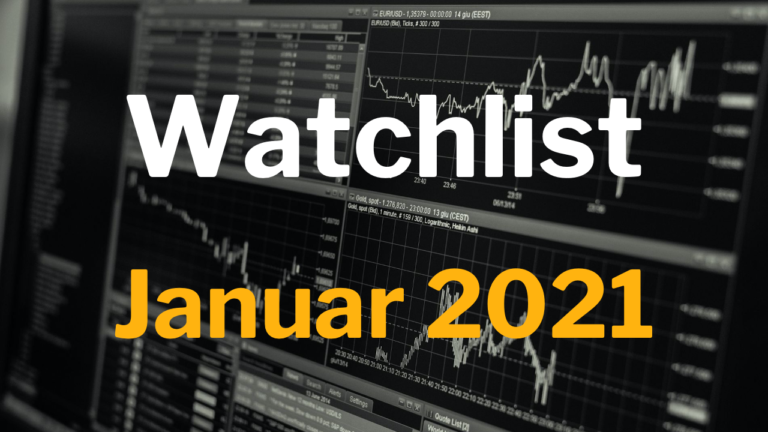 Mehr über den Artikel erfahren Meine Aktien-Watchlist für Januar 2021